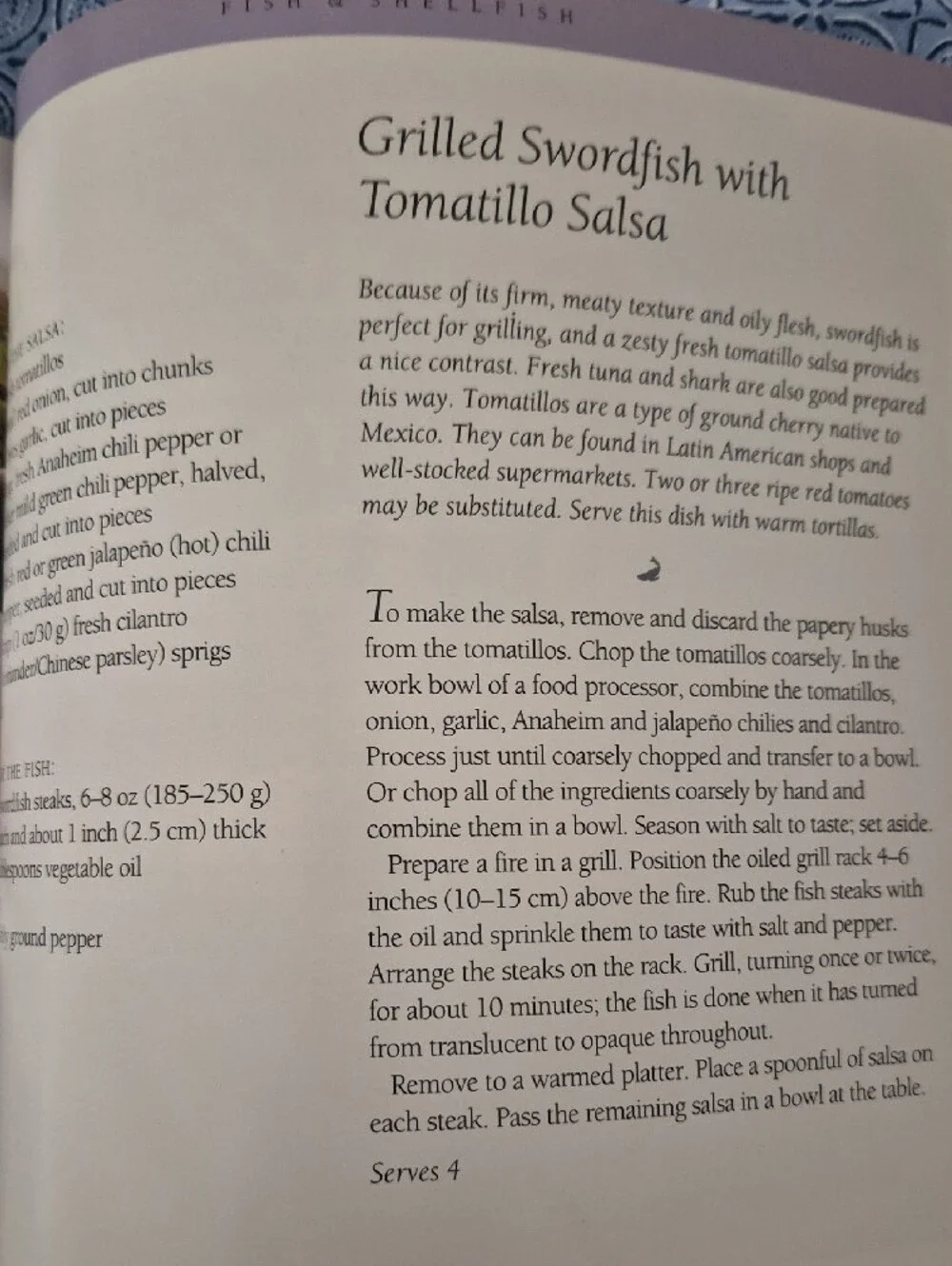 Williams Sonoma Grilling Cookbook - Green and Tan Cover